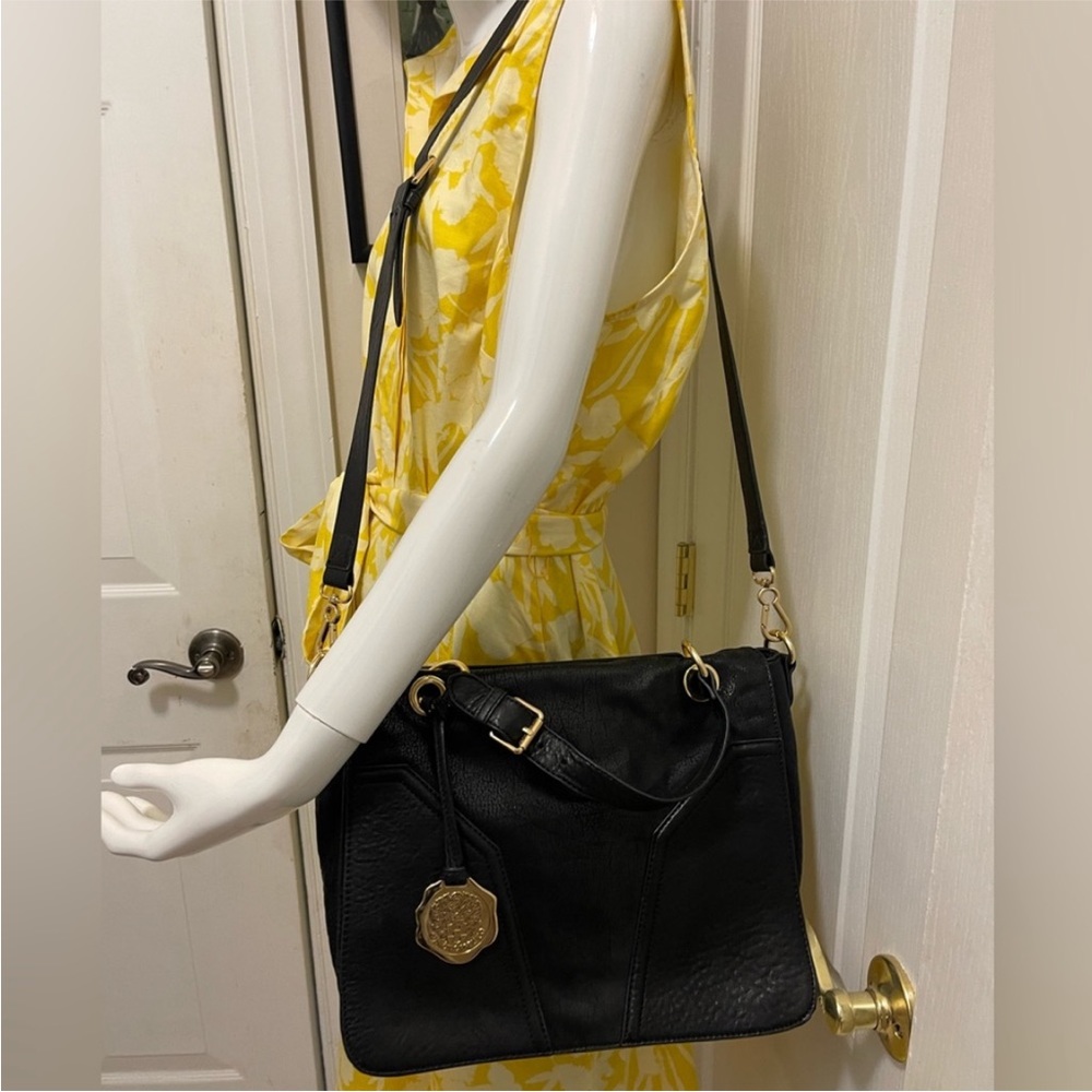 Vince Camuto's Stunning Leather Bag Can Be A Shoulder Bag Or Crossbody View 3